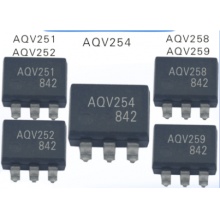 松下   AQV251 AQV251G AQV251GA 光耦 固态继电器 AQV251GA  贴片：SOP6 光耦