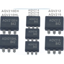 松下  军品极 AQV253H AQV253 光耦 固态继电器 光电耦合器  直插：DIP