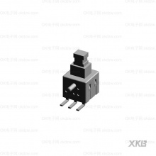  XKB(星坤) 直插按键开关 按键开关  5.8*5.8侧边插脚无锁 封装:DIP PN:XKB5858-W-C