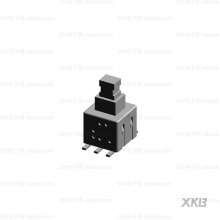  XKB(星坤) 贴片按键开关 5.8*5.8贴片无锁开关 高头 封装:贴片 PN:XKB5858-W-TP
